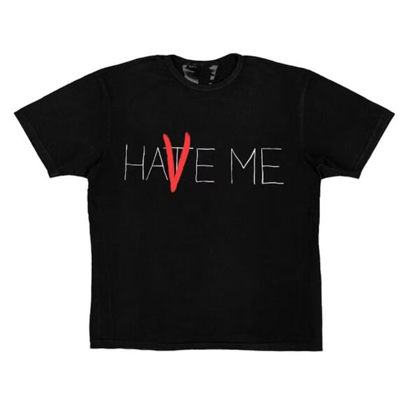 Vlone Have Me/Hate Me T-shirt Black Large